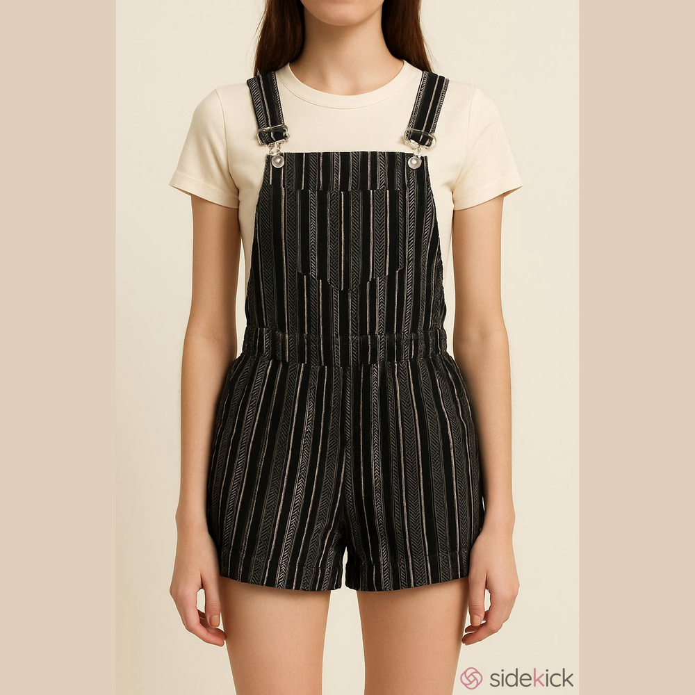 No Boundaries Overalls Jumper Short Medium